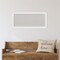 Cork Board, Blanco White Wood Frame - Bulletin Board, Organization Board, Pin Board